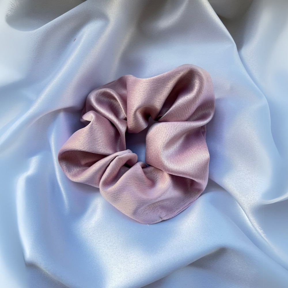 Roza Scrunchie Gumica Za Kosu M