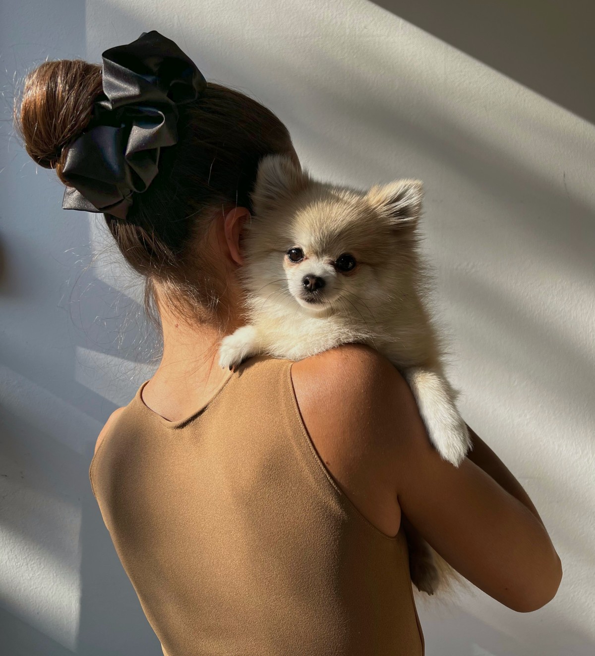 Scrunchie Gumica Za Kosu Crna XXL